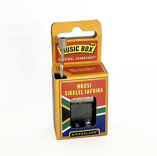Kikkerland Mini Music Box SA Anthem - Retail Therapy Online