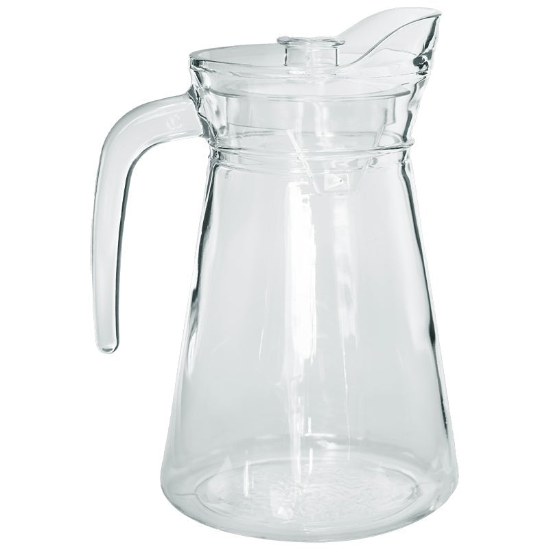 Kone Glass Jug & Lid - 1.3 Litres - Retail Therapy Online