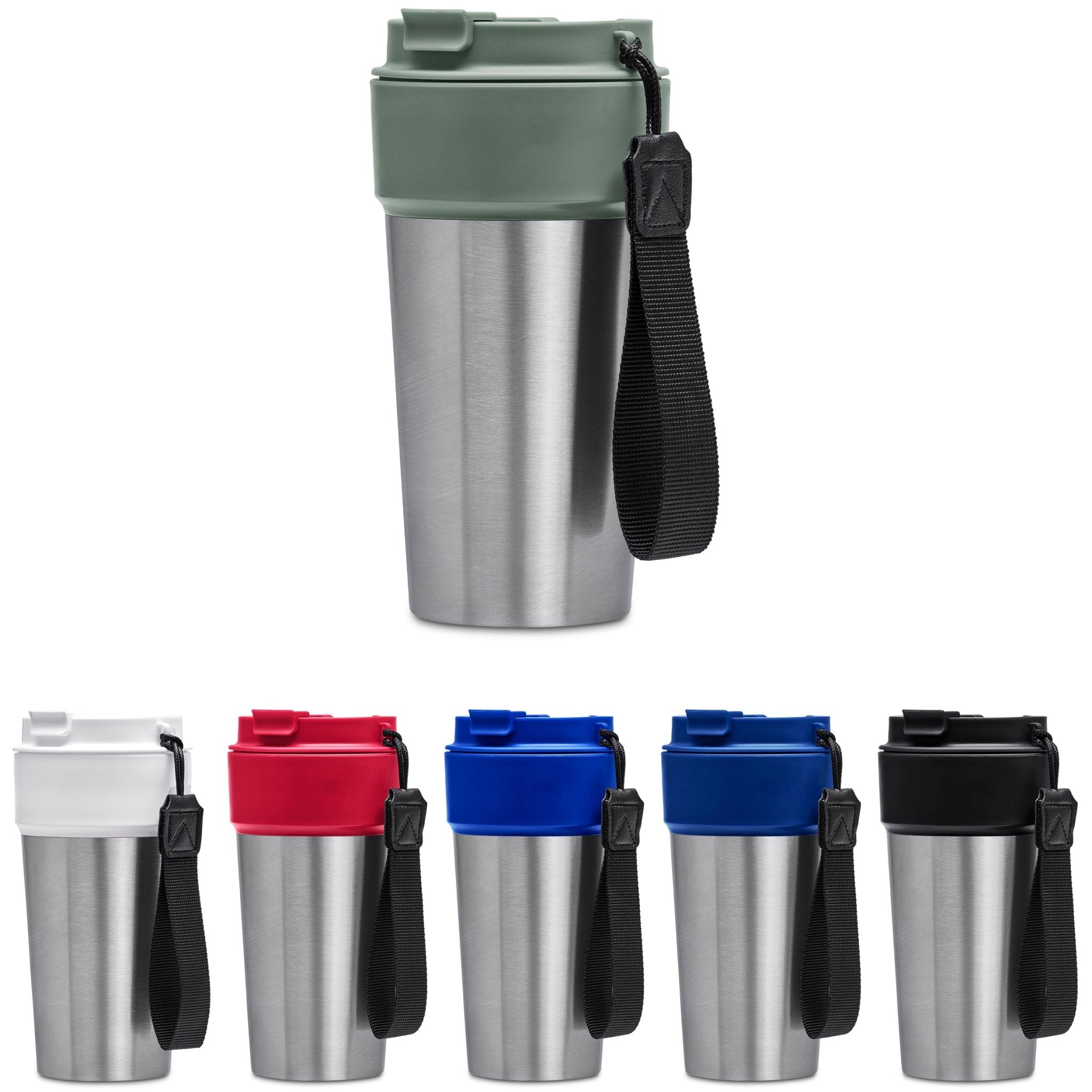 Kooshty Amigo S/S & Plastic Double - Wall Tumbler - 500ml - Retail Therapy Online