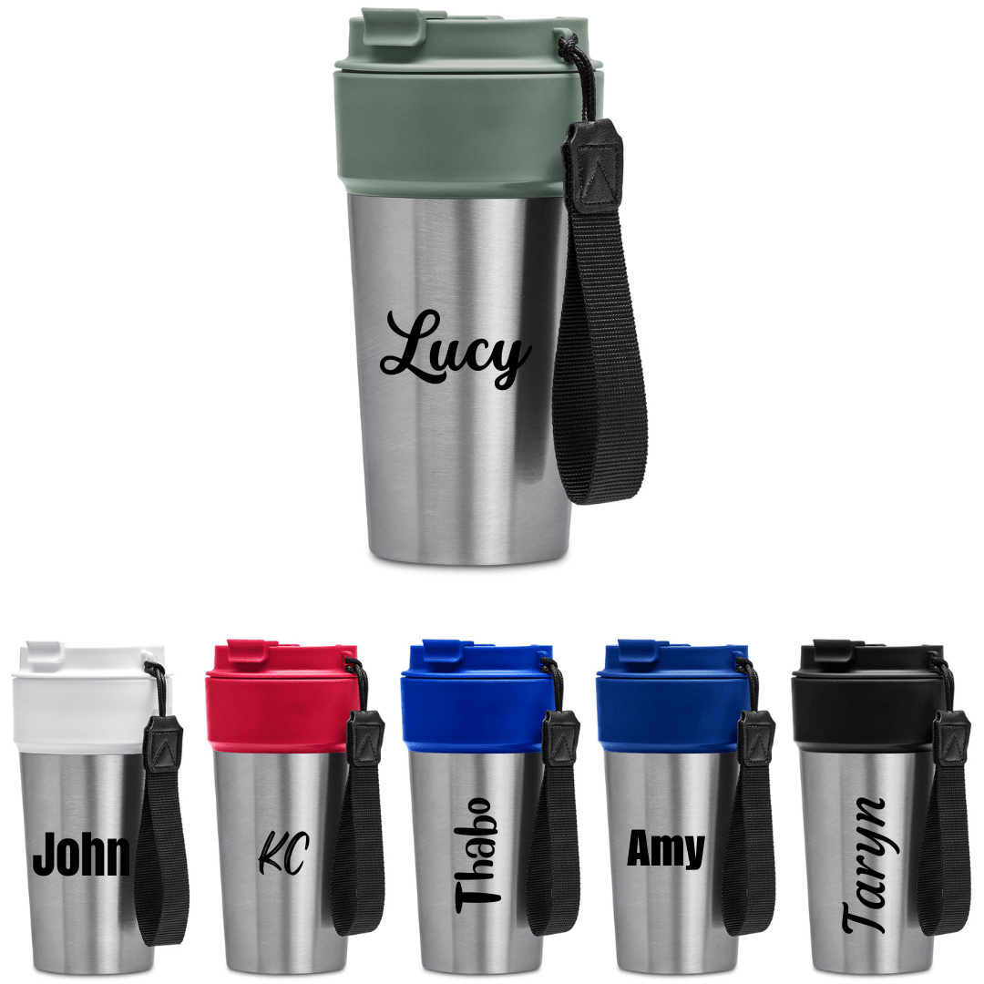 Kooshty Amigo S/S & Plastic Double - Wall Tumbler - 500ml - Retail Therapy Online