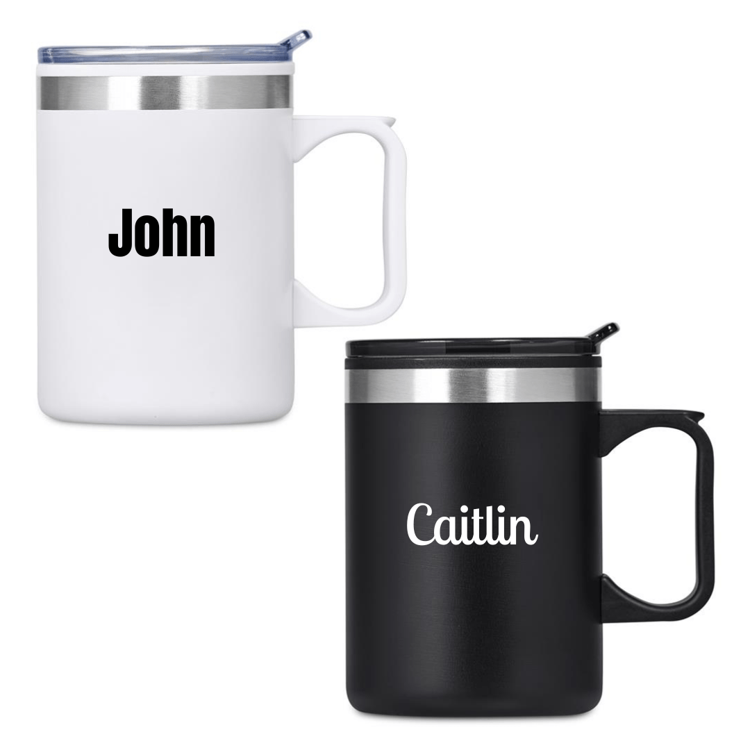 Kooshty Angelo S/S & Plastic Double - Wall Mug – 360ml - Retail Therapy Online