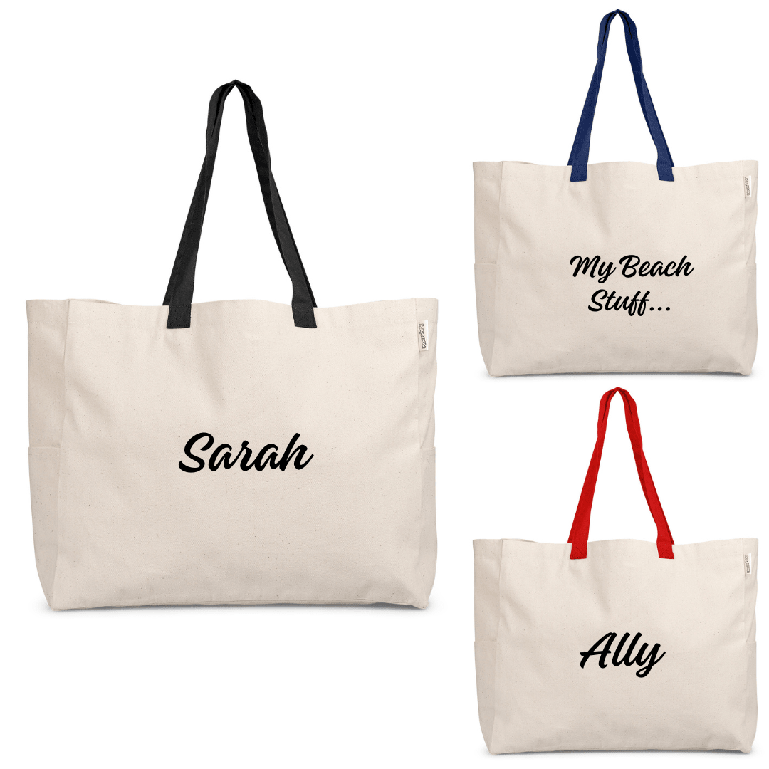 Kooshty Barbados Cotton Beach Bag - 320gsm - Retail Therapy Online