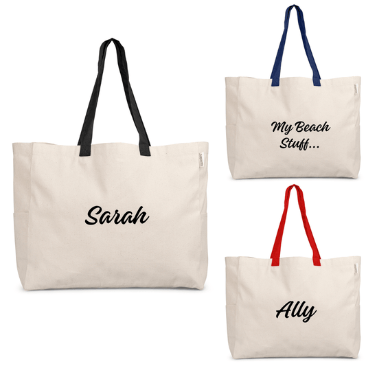 Kooshty Barbados Cotton Beach Bag - 320gsm - Retail Therapy Online