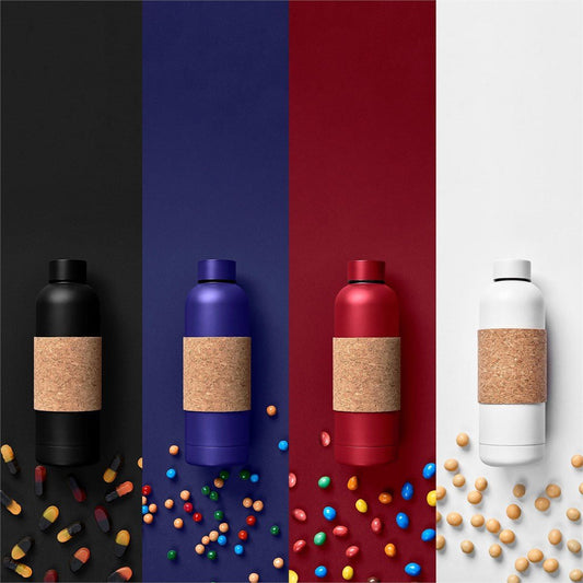 Kooshty Bermuda Cork Recycled S/S Water Bottle - 800ml - Retail Therapy Online