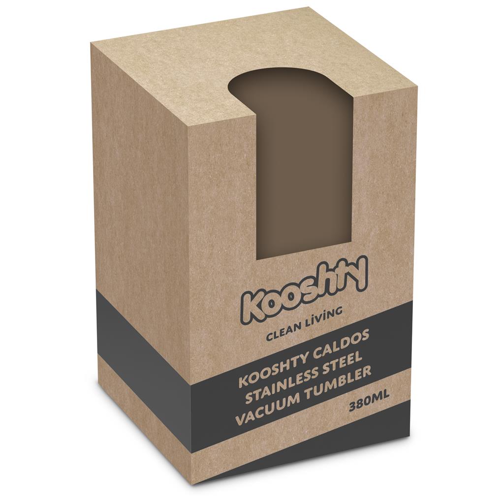 Kooshty Caldos Stainless Steel Vacuum Tumbler – 380ml - Retail Therapy Online