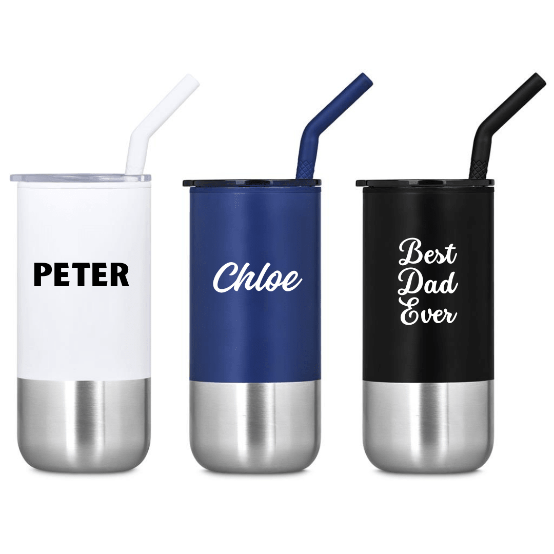 Kooshty Cheerio Double Wall Tumbler & Straw – 480ml - Retail Therapy Online