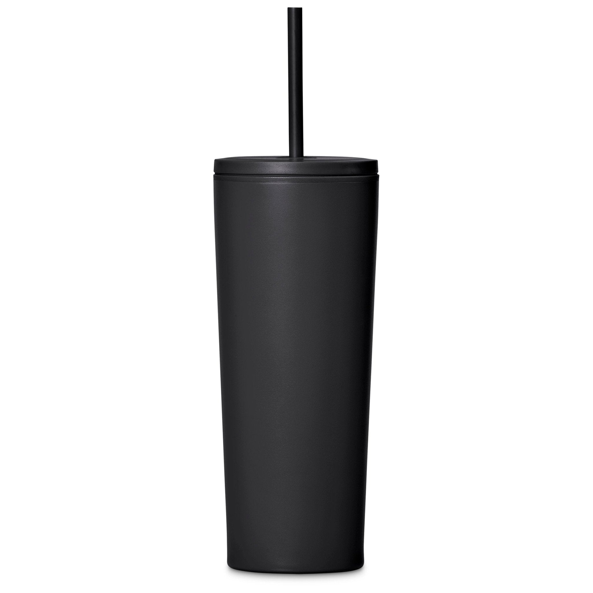 Kooshty Concorde Stainless Steel & Plastic Double - Wall Tumbler & Straw - 720ml - Retail Therapy Online