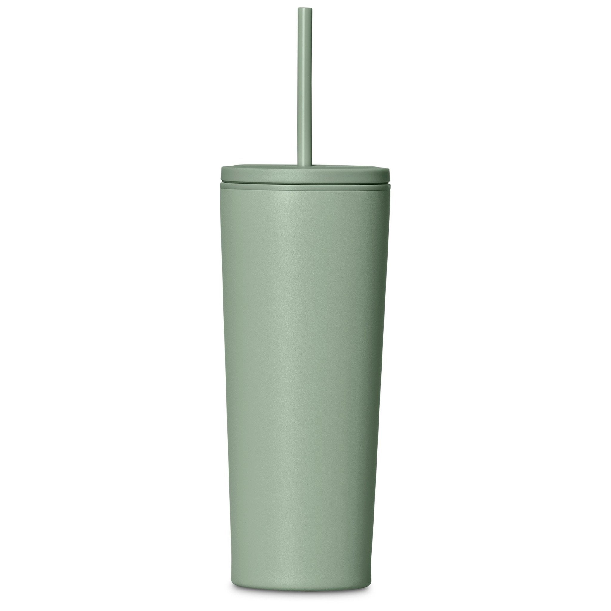 Kooshty Concorde Stainless Steel & Plastic Double - Wall Tumbler & Straw - 720ml - Retail Therapy Online
