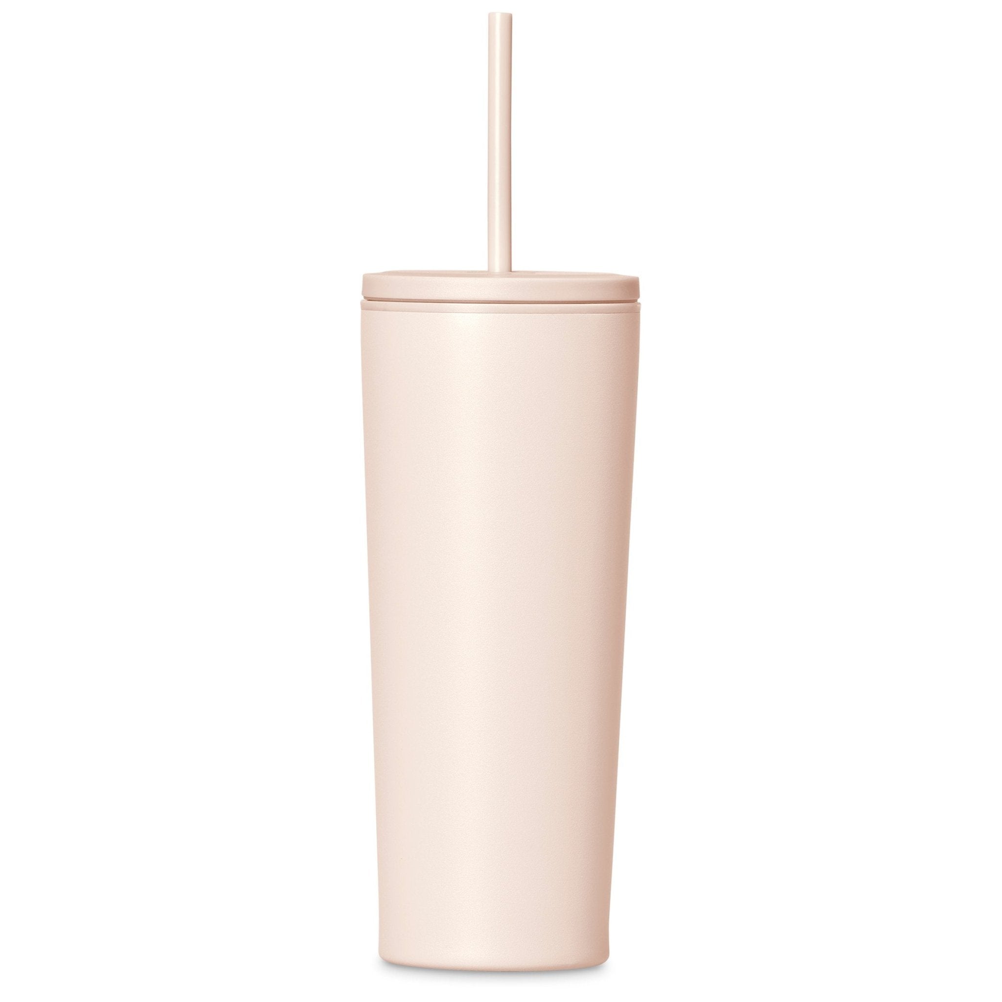 Kooshty Concorde Stainless Steel & Plastic Double - Wall Tumbler & Straw - 720ml - Retail Therapy Online