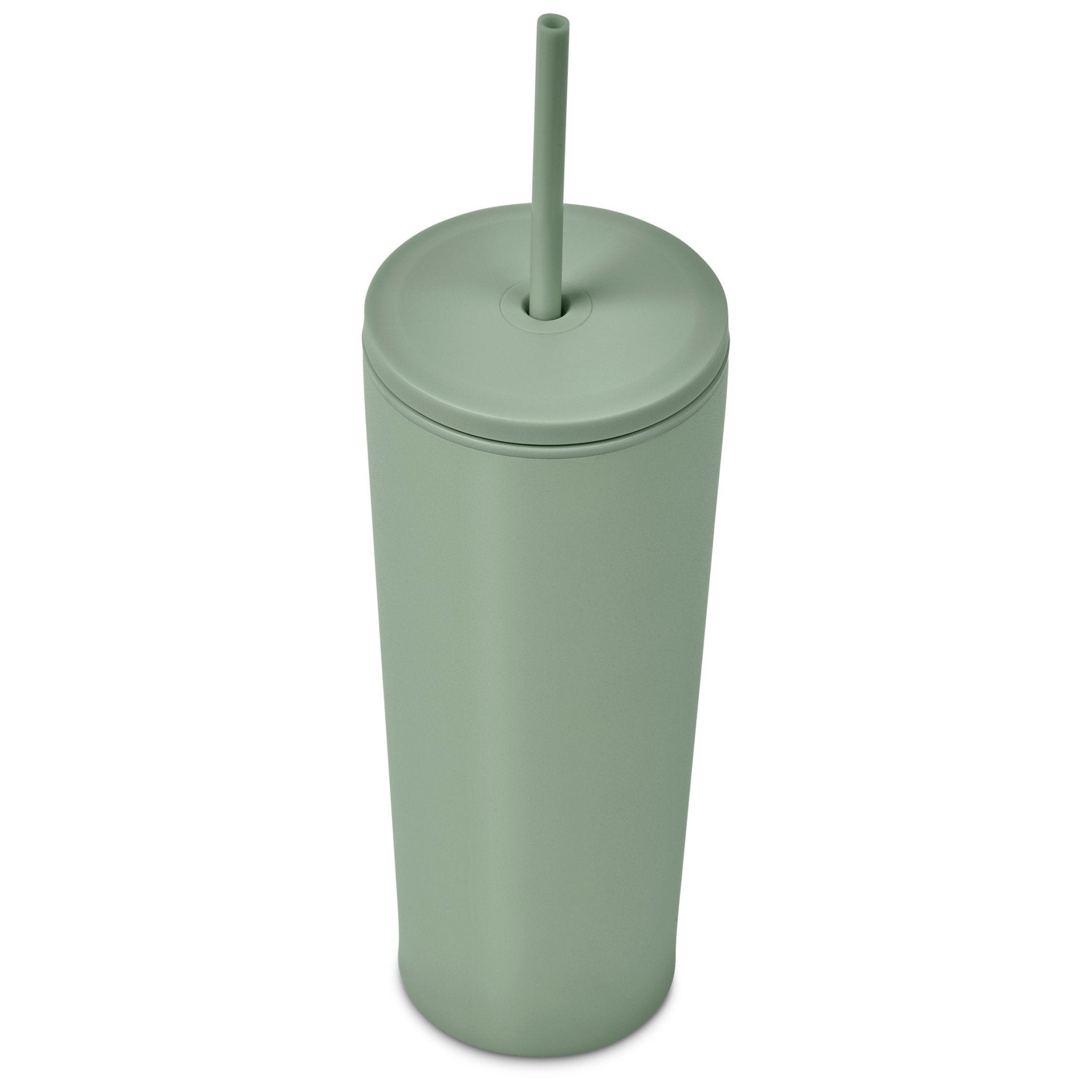 Kooshty Concorde Stainless Steel & Plastic Double - Wall Tumbler & Straw - 720ml - Retail Therapy Online