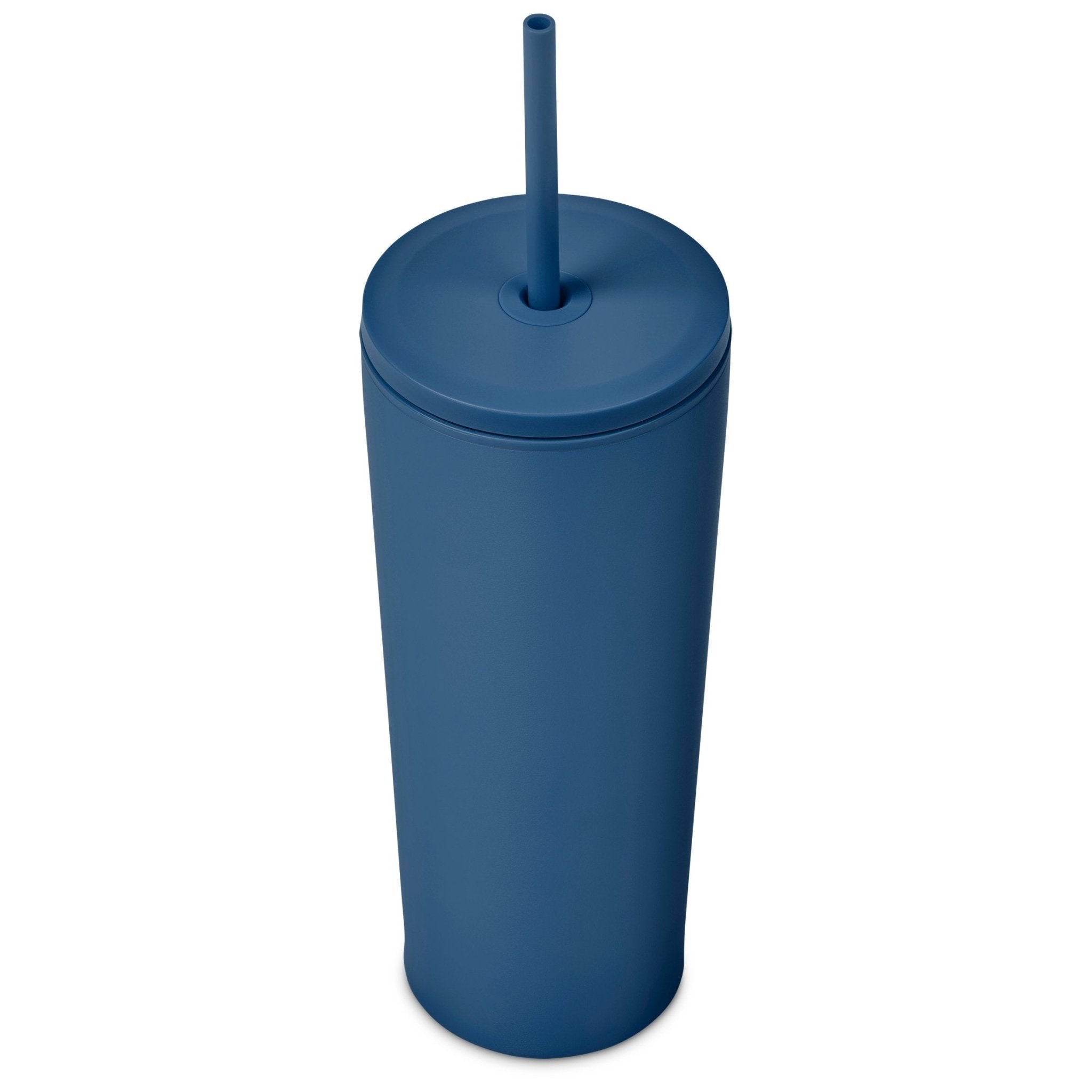 Kooshty Concorde Stainless Steel & Plastic Double - Wall Tumbler & Straw - 720ml - Retail Therapy Online