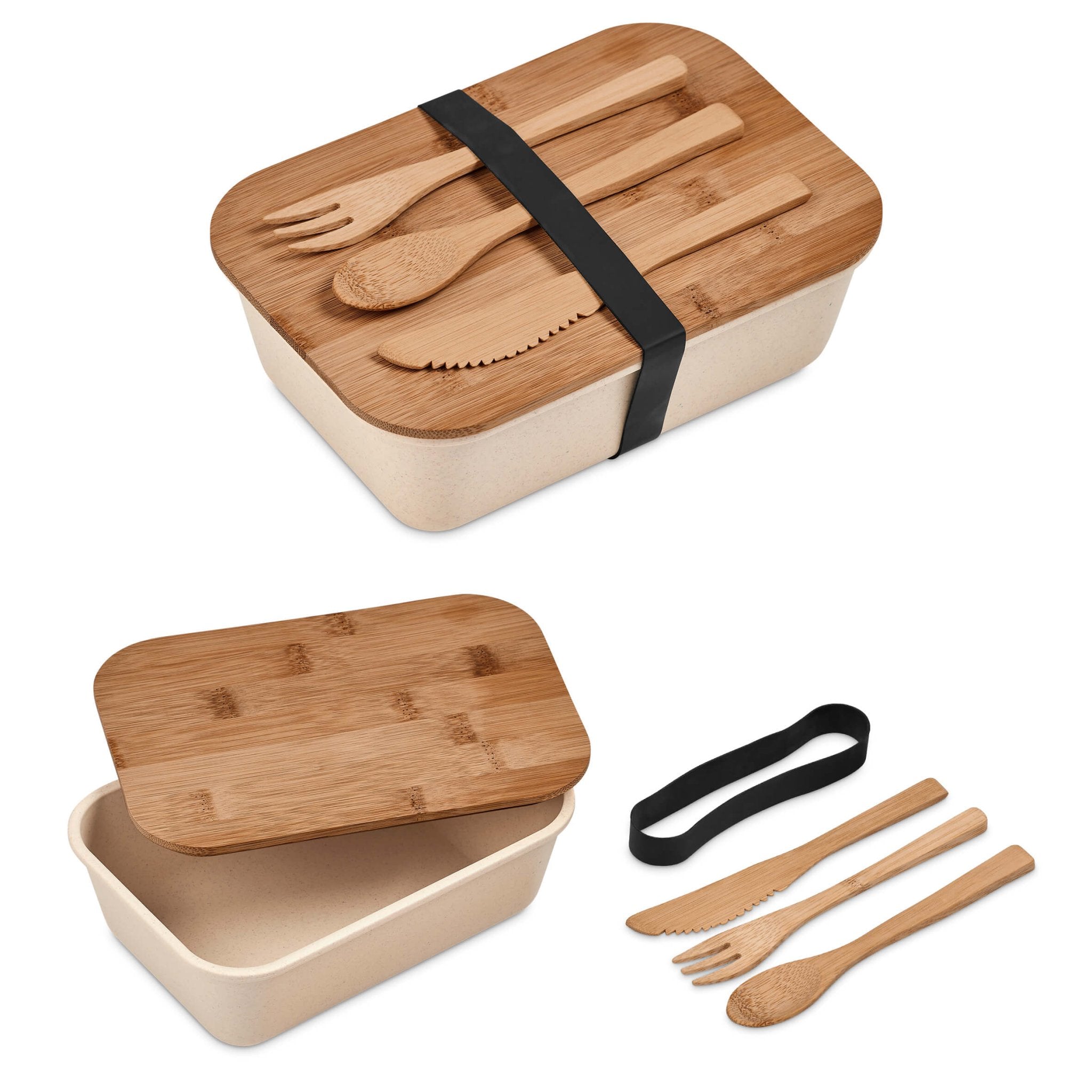 Kooshty Natura Plus Bamboo Fibre Lunch Box Set - Retail Therapy Online