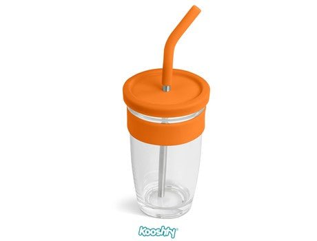 Kooshty Slurp Glass Kup & SS Straw - 480ml - Retail Therapy Online