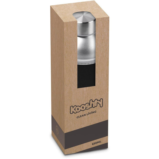 Kooshty Tosla Recycled Aluminium Water Bottle - 650ml - Retail Therapy Online