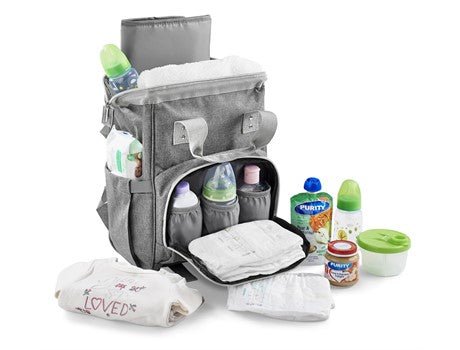 Kristy Diaper Bag With Changing Mat - Retail Therapy Online