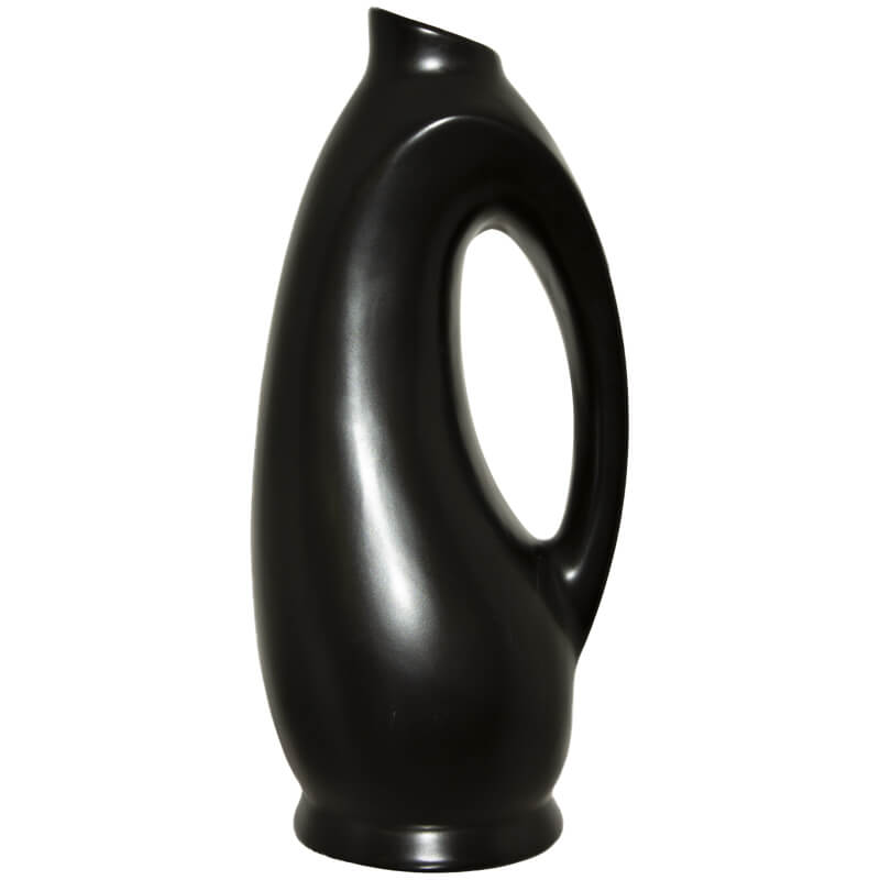 Kuro Handled Vase - Black - Retail Therapy Online