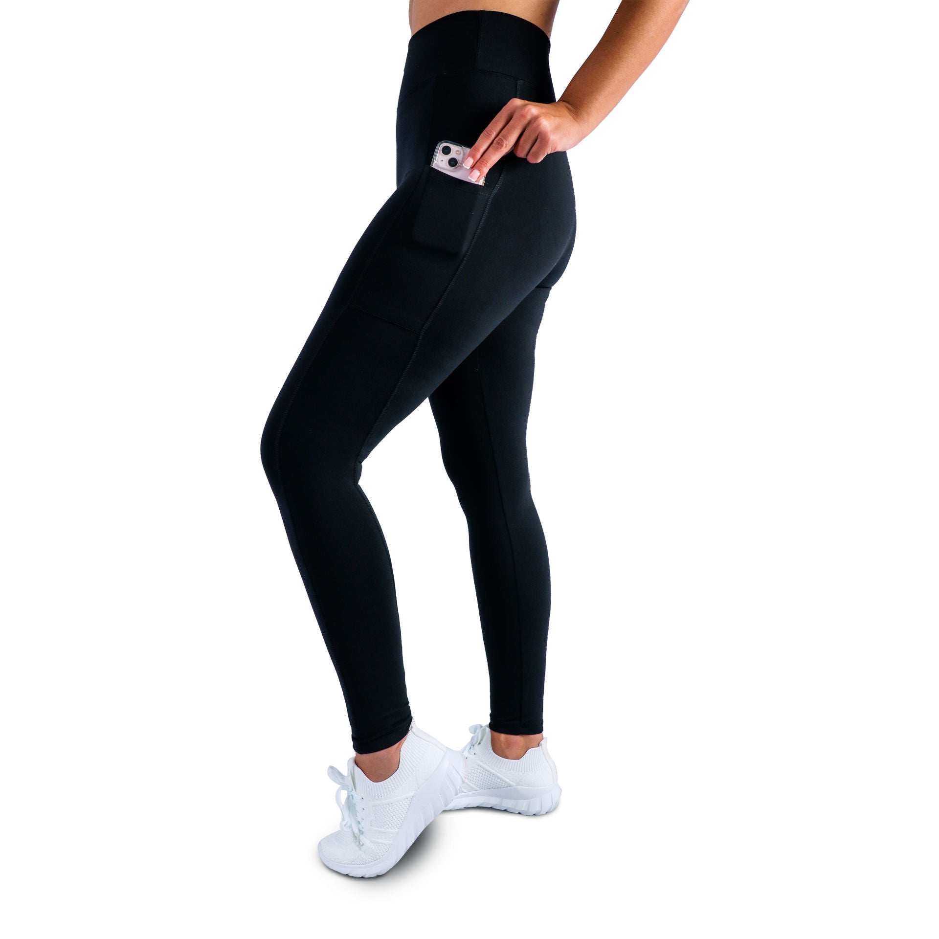 Ladies Active Pocketed Leggings - Retail Therapy Online