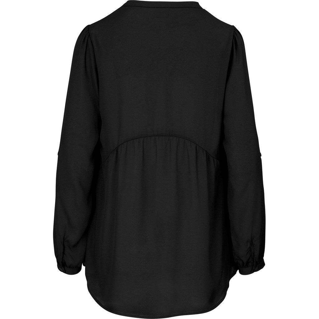 Ladies Long Sleeve Candice Blouse - Retail Therapy Online