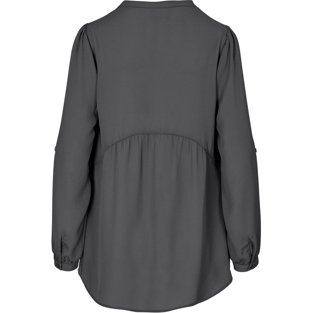 Ladies Long Sleeve Candice Blouse - Retail Therapy Online
