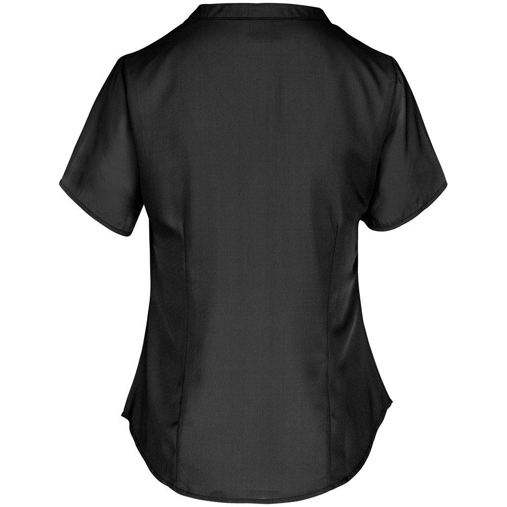 Ladies Short Sleeve Ava Blouse - Retail Therapy Online