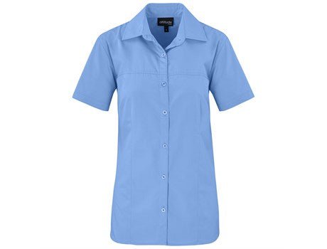 Ladies Short Sleeve Empire Shirt - Retail Therapy Online