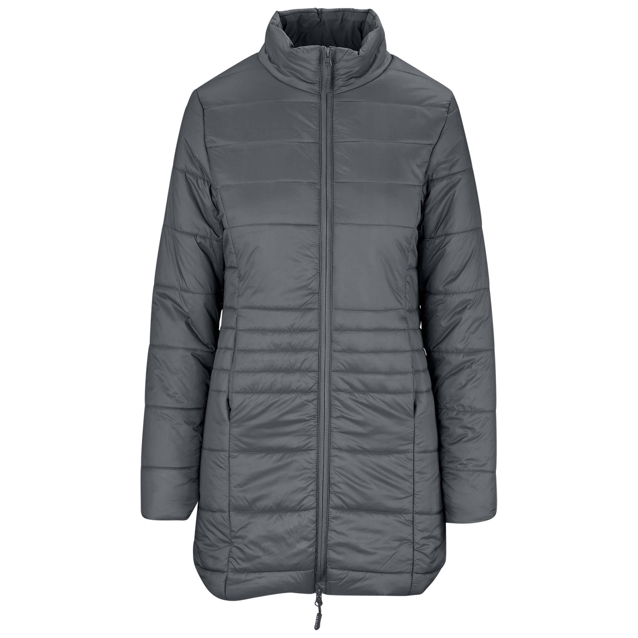 Ladies Vallarta Long Length Puffer Jacket - Retail Therapy Online