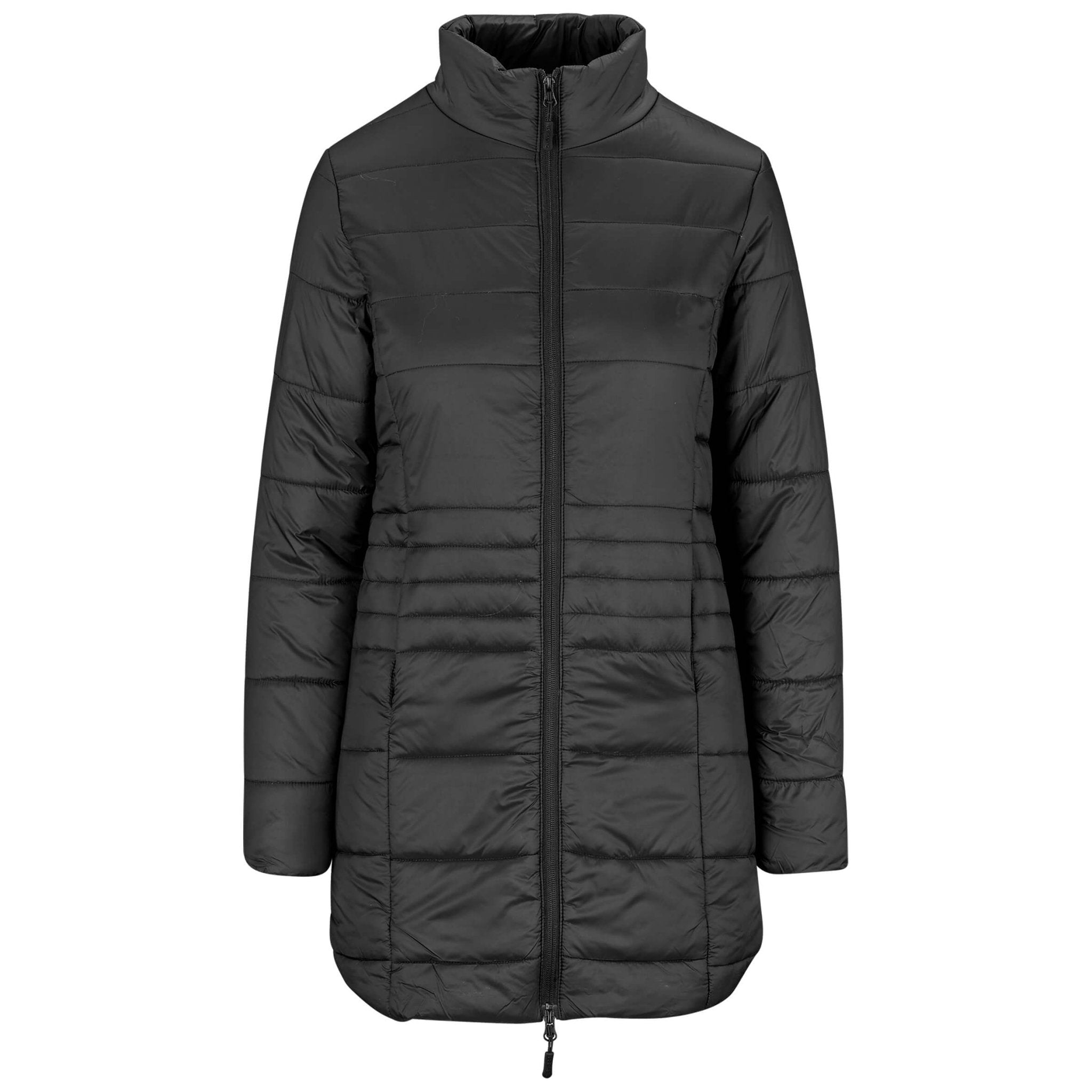 Ladies Vallarta Long Length Puffer Jacket - Retail Therapy Online