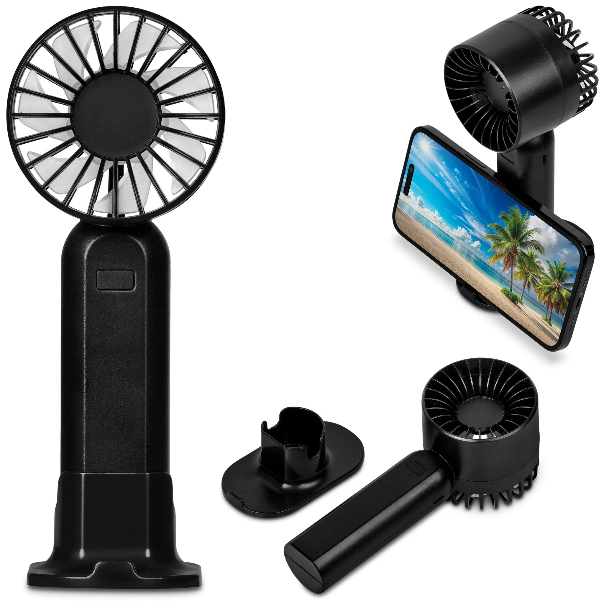 Laqueta Rechargeable Handheld Mini USB Fan - Retail Therapy Online