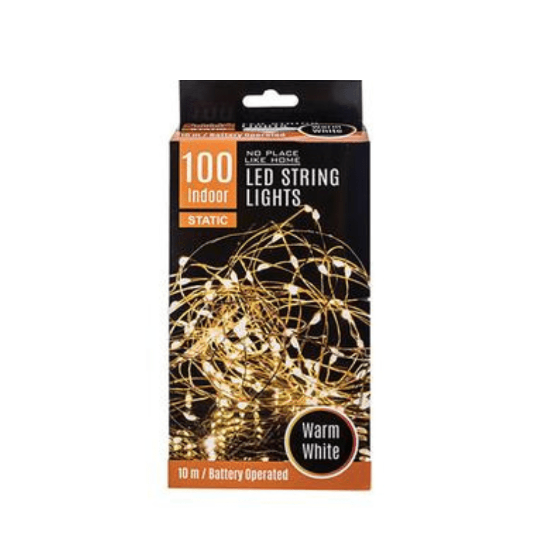 LED String Lights Battery Operated - 10m Indoor - Retail Therapy Online