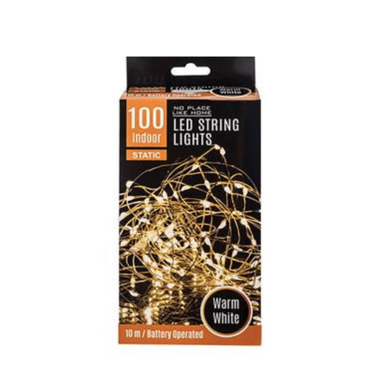 LED String Lights Battery Operated - 10m Indoor - Retail Therapy Online