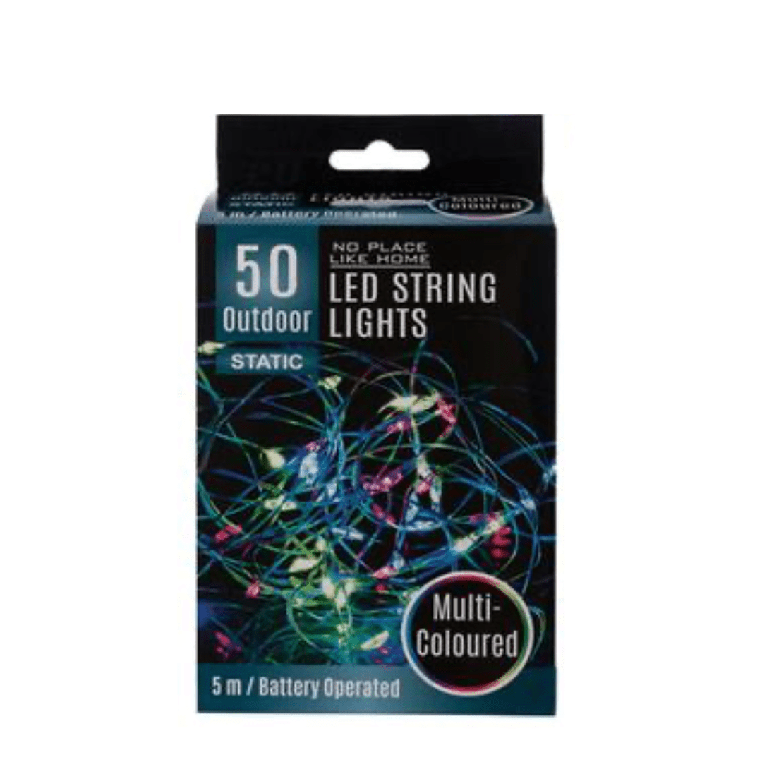 LED String Lights Battery Operated - 5m Outdoor - Retail Therapy Online