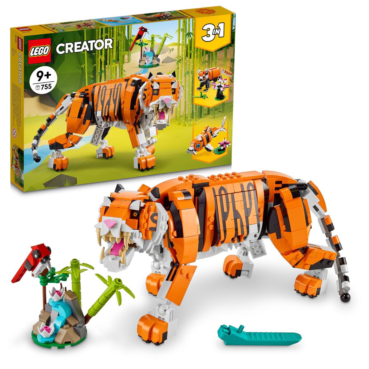 LEGO® Creator Majestic Tiger 3 - in - 1 - Retail Therapy Online