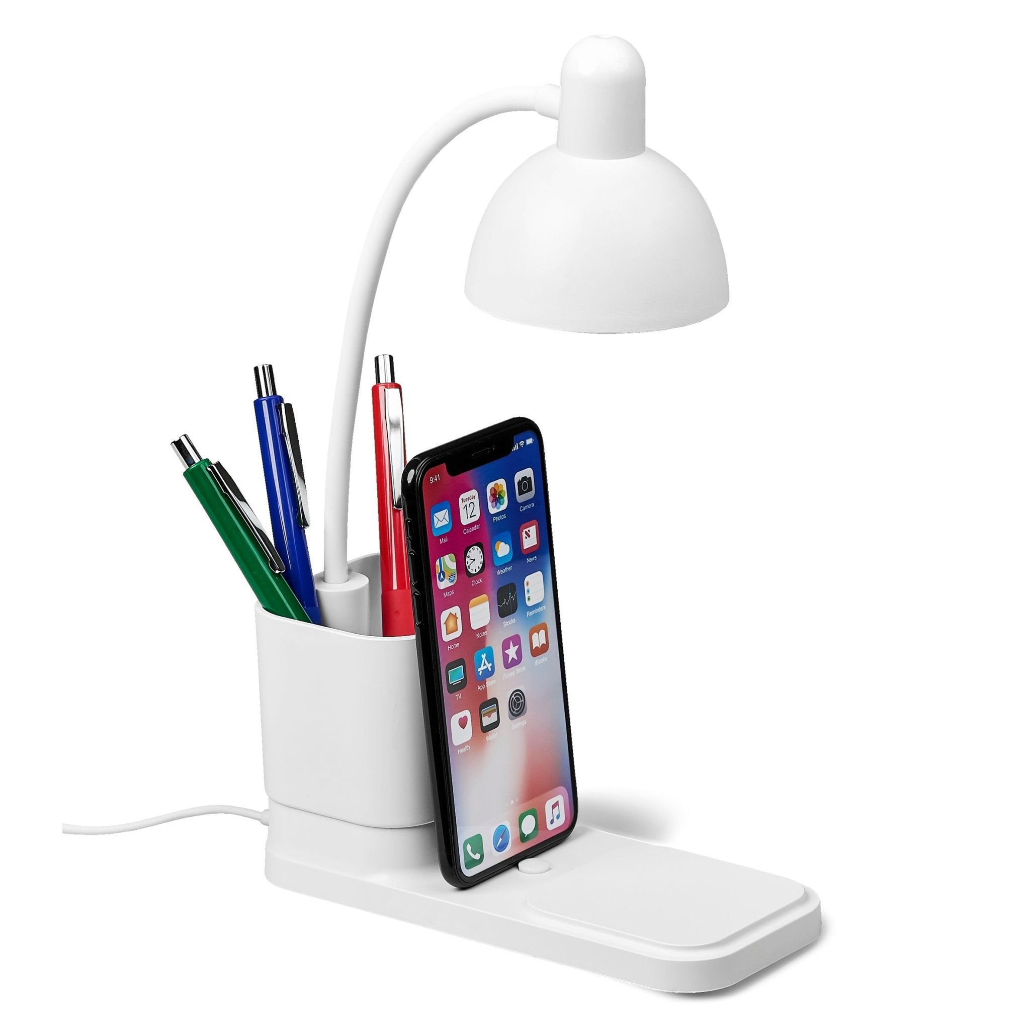 Lexicon Desk Lamp, Pen Caddy & Phone Stand - Retail Therapy Online