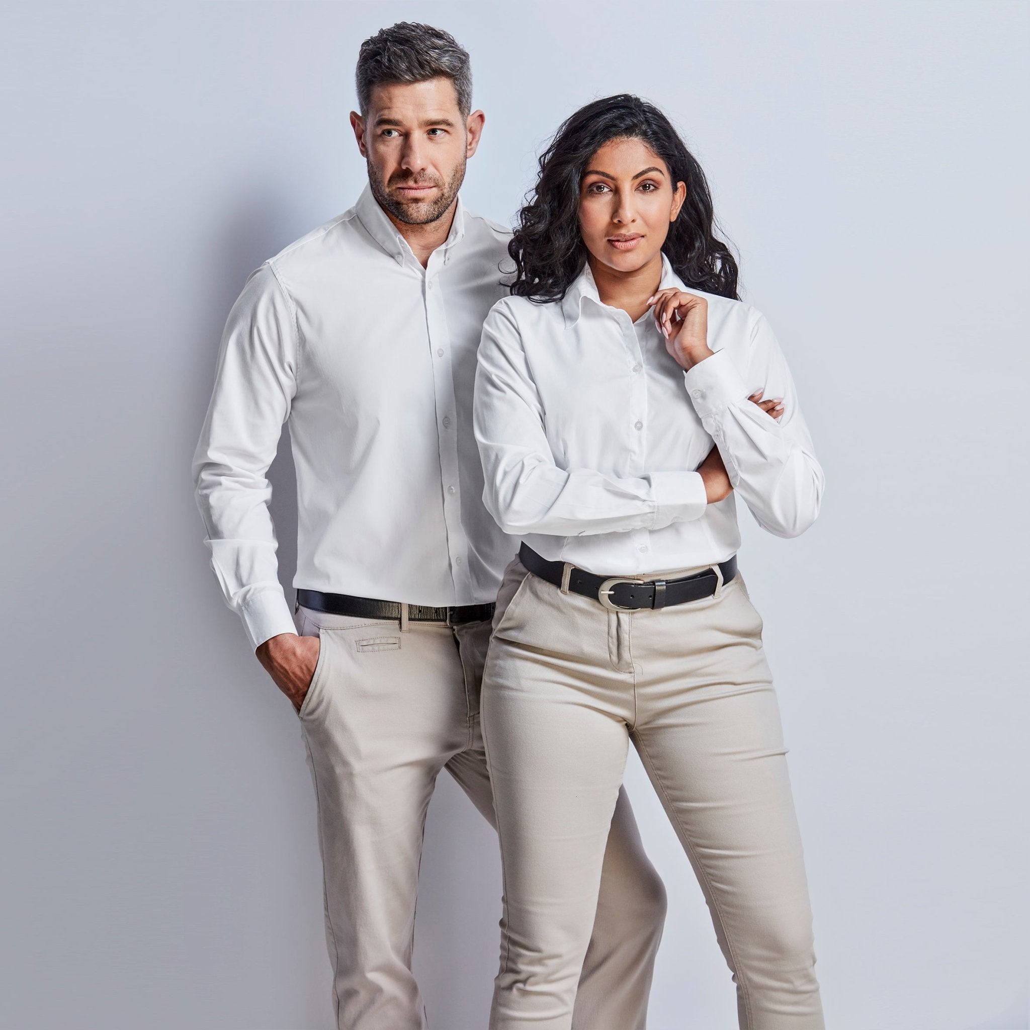 Long Sleeve Sheffield Stretch Shirt - Mens & Ladies - Retail Therapy Online