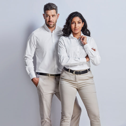Long Sleeve Sheffield Stretch Shirt - Mens & Ladies - Retail Therapy Online