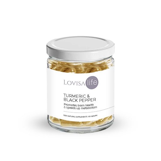Lovisa Life Supplements - Turmeric & Black Pepper - Retail Therapy Online