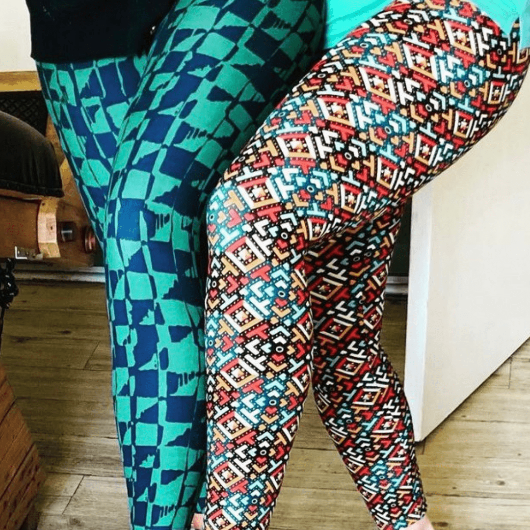 LR Print Leggings - Retail Therapy Online