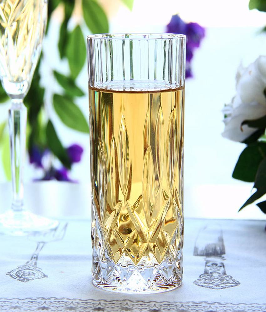 Luxion Crystal Opera Tumbler Glasses 350ml - Set of 6 - Retail Therapy Online