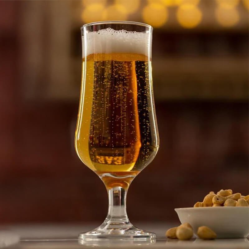 Magica Footed Beer Glass 380ml - Set of 6 - Retail Therapy Online