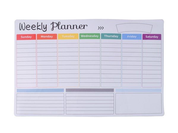 Magnetic Weekly Planner & Marker - Retail Therapy Online