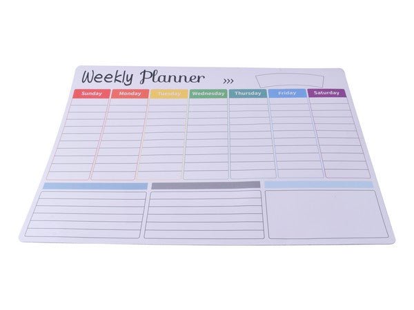 Magnetic Weekly Planner & Marker - Retail Therapy Online