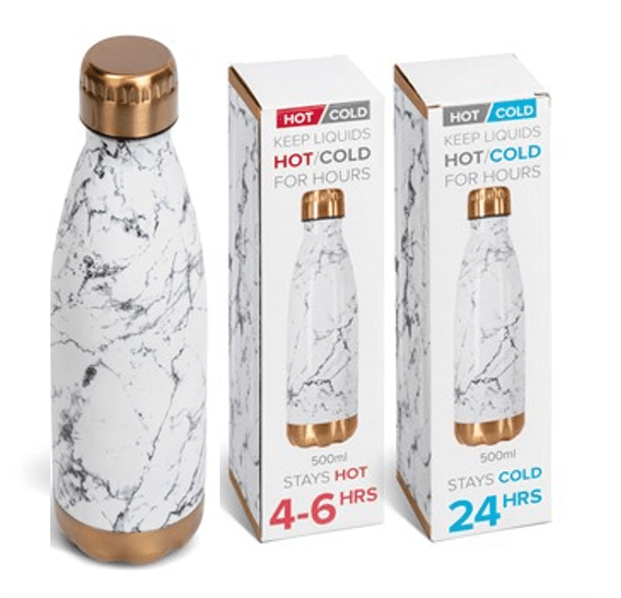 Marbella Double - Wall Water Bottle - 500ml - Retail Therapy Online