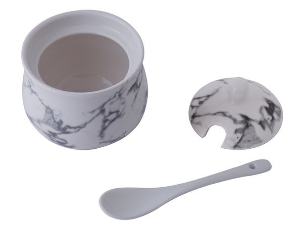Marble Bamboo Canisters Set - Retail Therapy Online