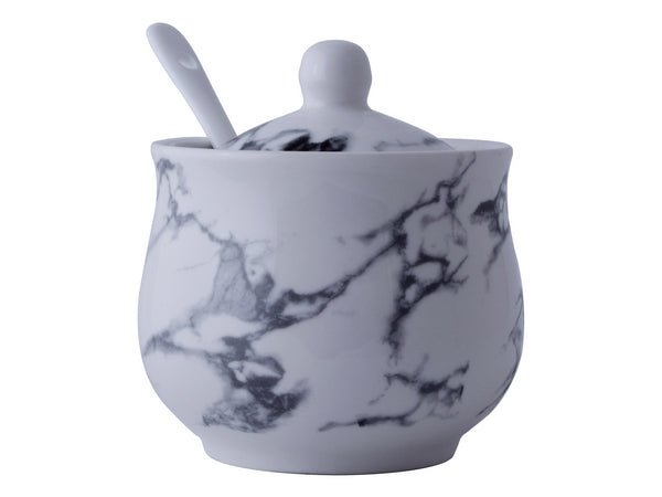 Marble Bamboo Canisters Set - Retail Therapy Online