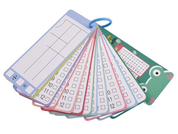 Maths Division Flash Card Set 1 - 12 - Retail Therapy Online