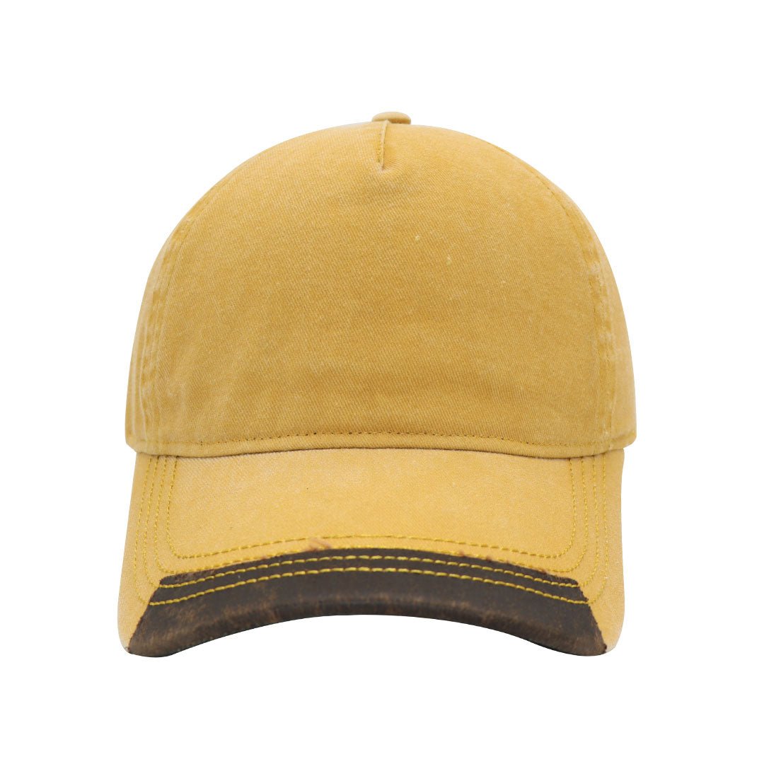 Max Wash 5 Panel Cap - Oil Skin Detail - Retail Therapy Online