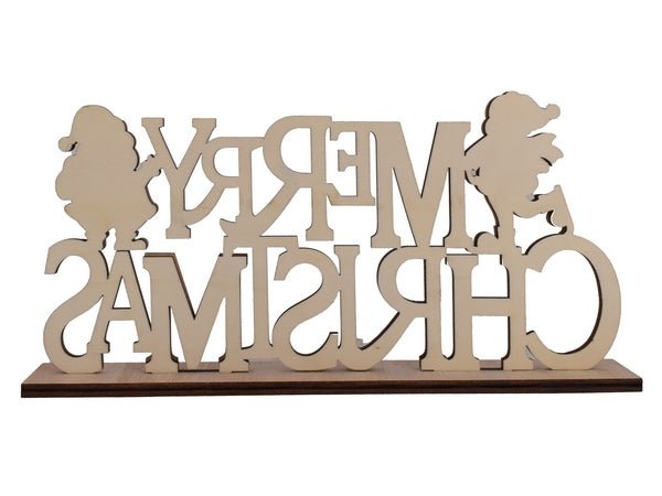 Merry Christmas Decoration Stand - Retail Therapy Online