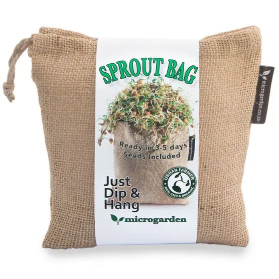 MicroGarden Sprout Bag & Brown Lentil Seeds 50g - Retail Therapy Online