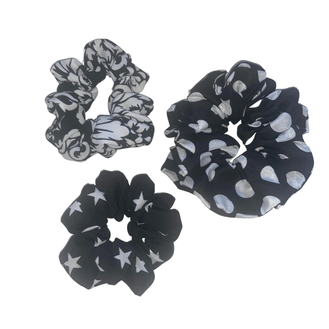 Mila Scrunchies Mixed - Pack of 3 - Retail Therapy Online