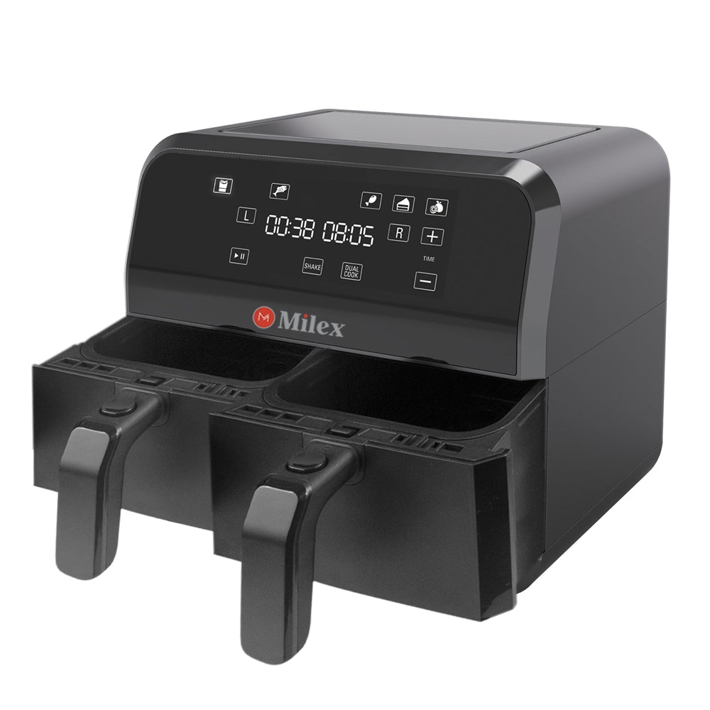 Milex Dual Air Fryer - Retail Therapy Online